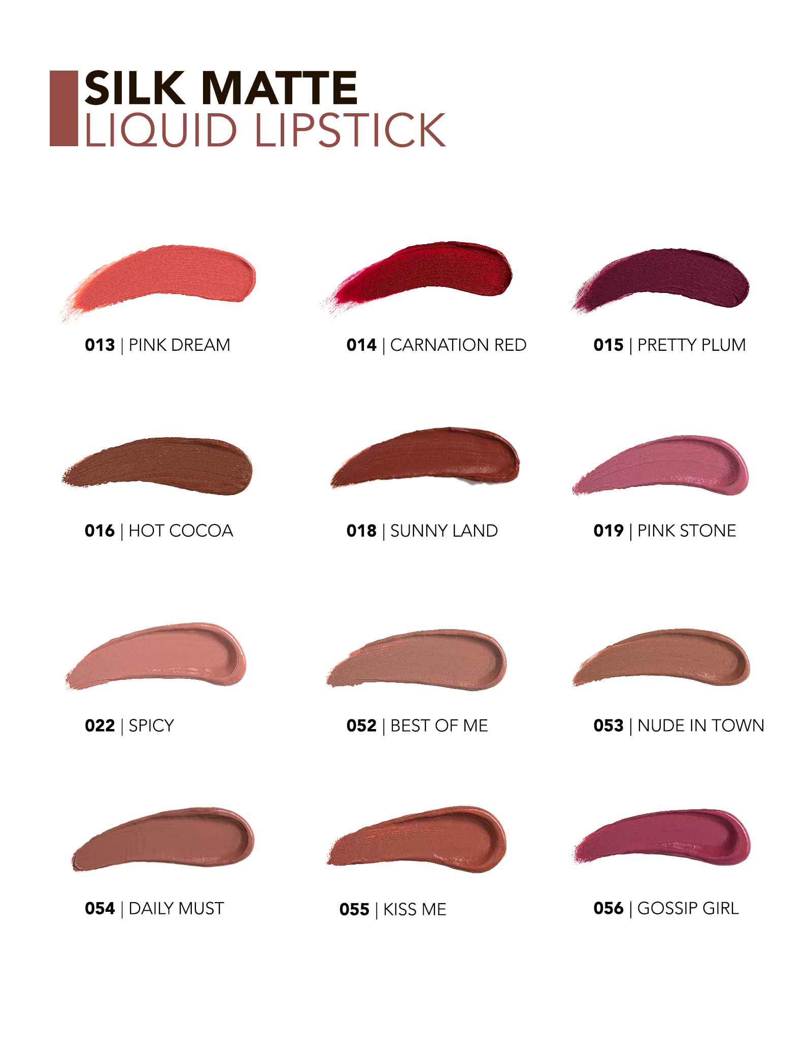 Silk Matte Liquid Lipstick